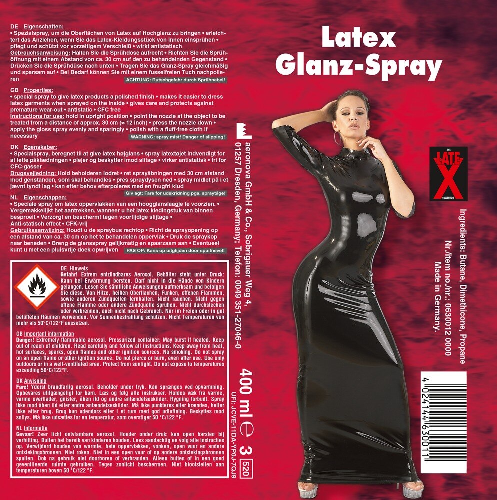 Spray brillant latex