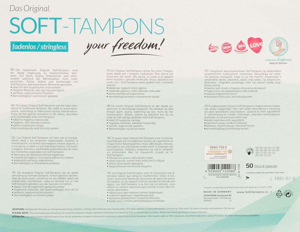 Soft Tampons normal