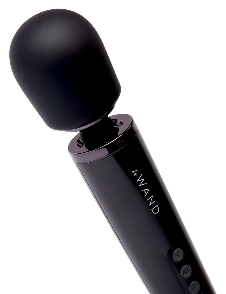 Tester Powerful Plug-In Vibrating Massager Black