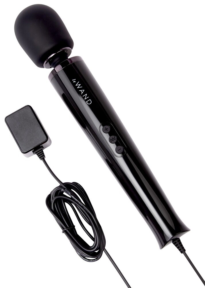 Tester Powerful Plug-In Vibrating Massager Black