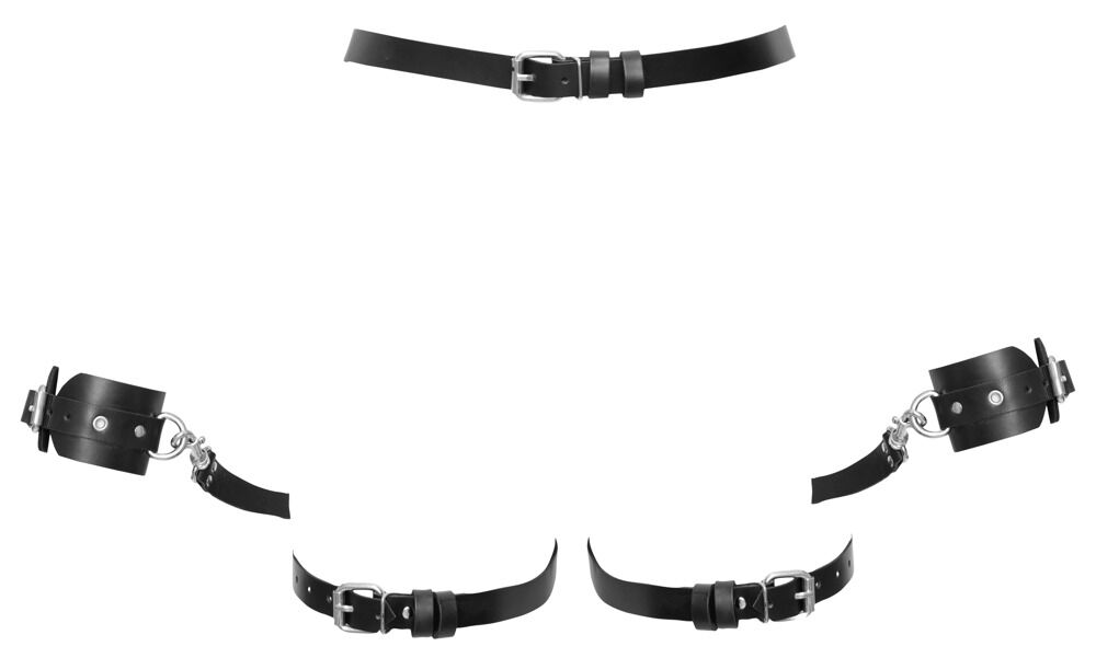 Leather waist belt