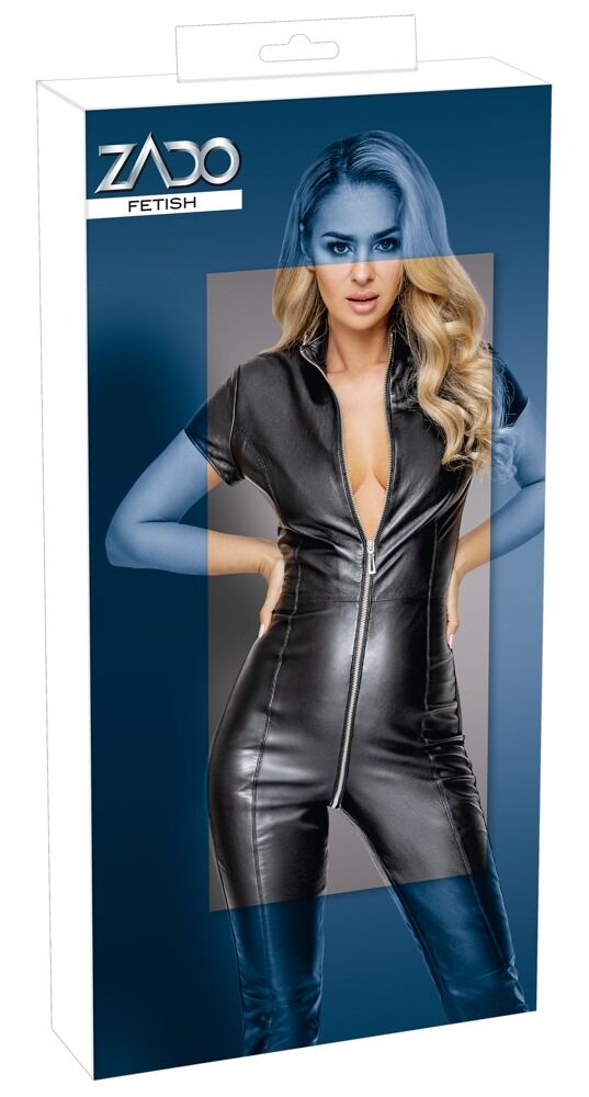 Leather Jumpsuit