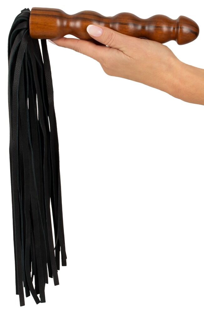 Leather Flogger Wood