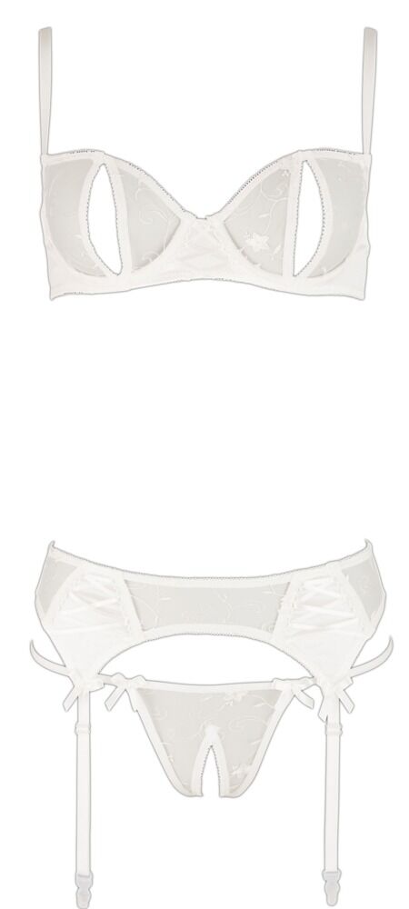 Reggiseno, reccicalze e string