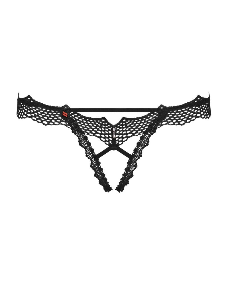 Bravelle crotchless thong