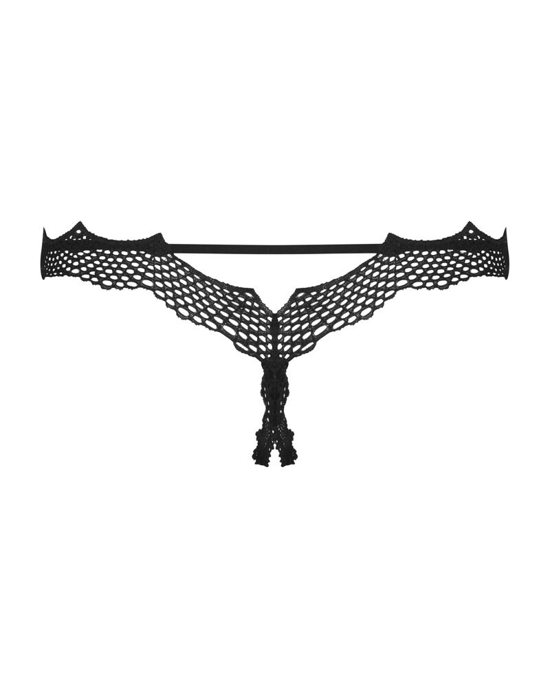 Bravelle crotchless thong