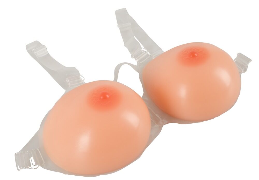 Silicone Breasts with Straps