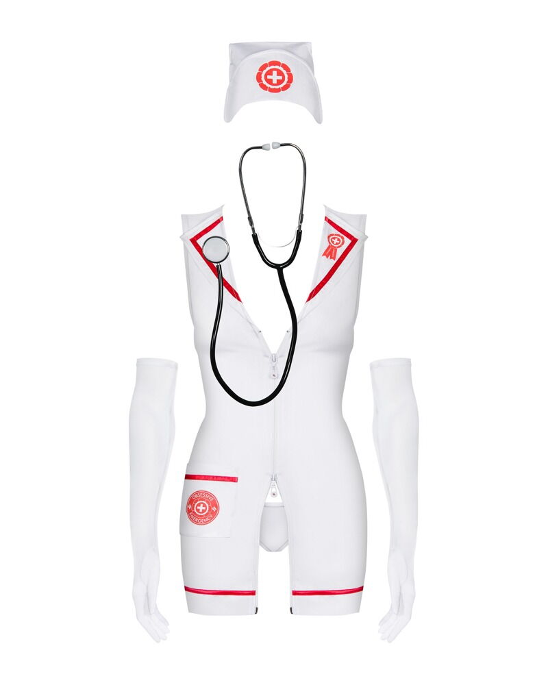 Emergency dress + stethoscope