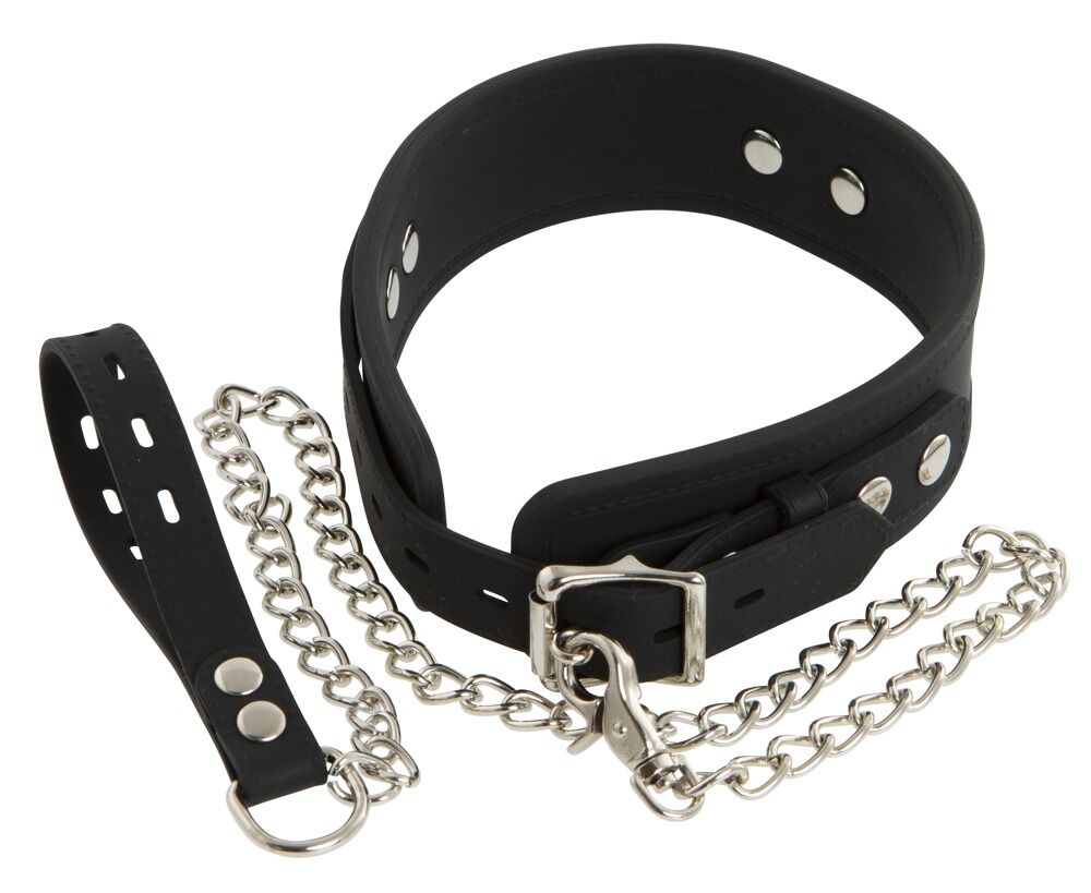 Silicone Collar with Leash