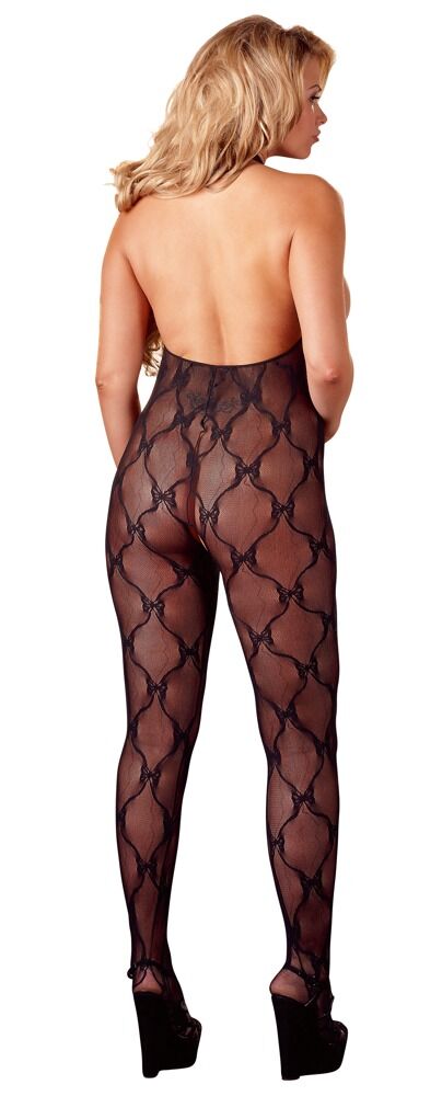 Catsuit di pizzo ouvert