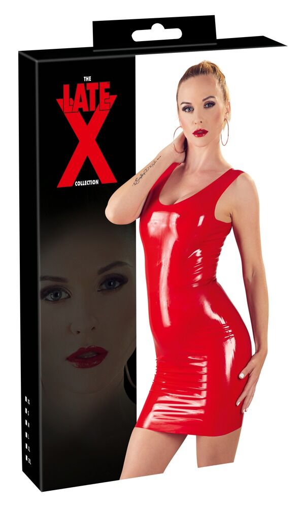 Kleid aus Latex