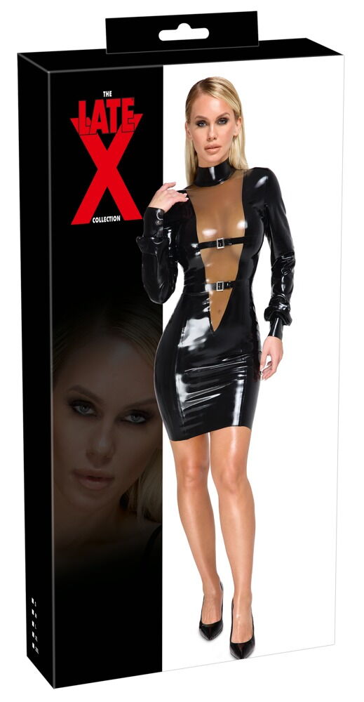 Kleid aus Latex