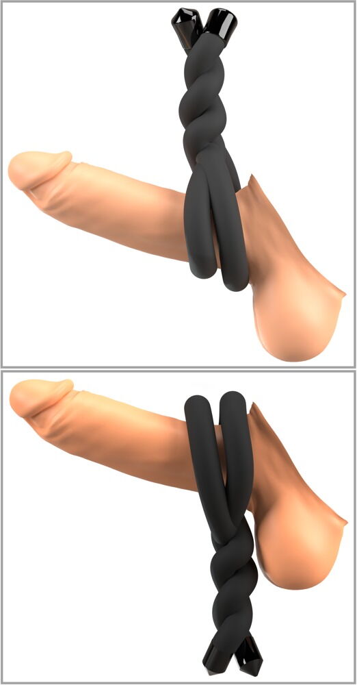 bendable cock & ball ring