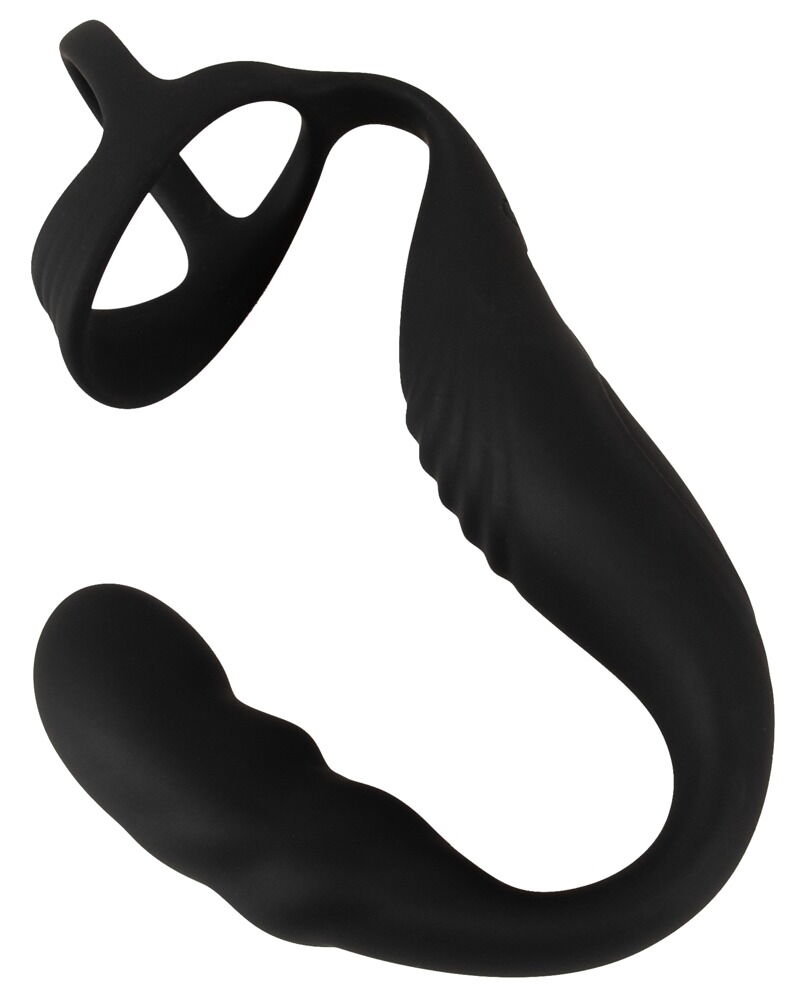 Cock Ring with RC Prostate Plug