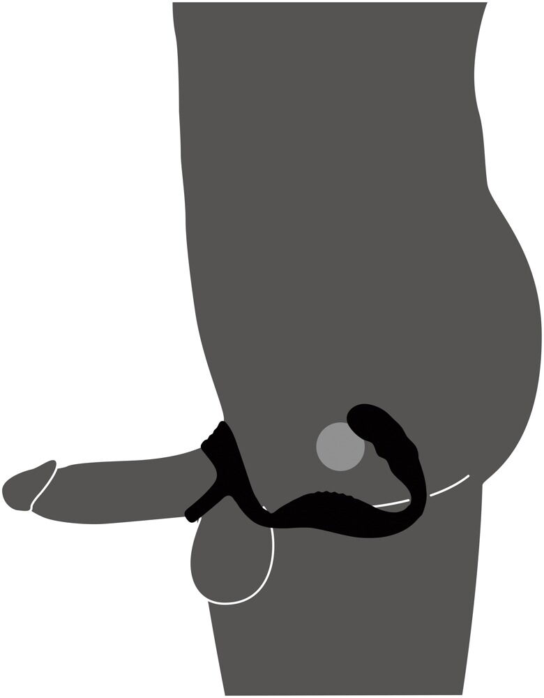 Cock Ring with RC Prostate Plug