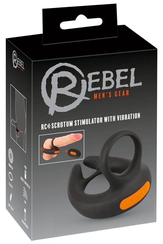 RC Scrotum Stimulator with Vibrations