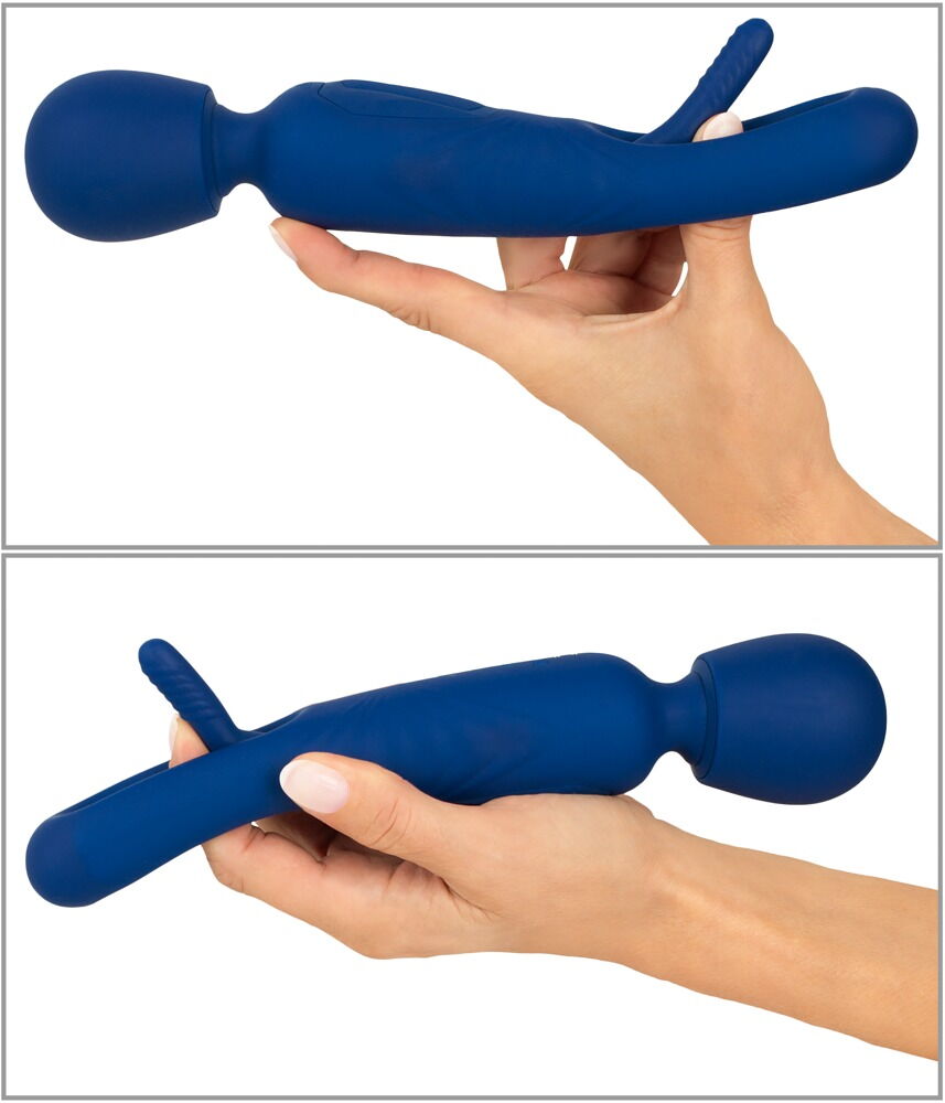 2in1 Wand with Flicking Tongue